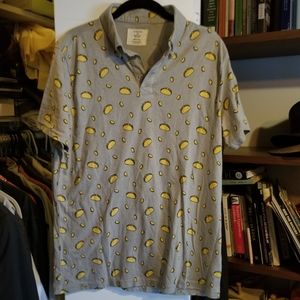 Designer taco polo shirt, worn once.